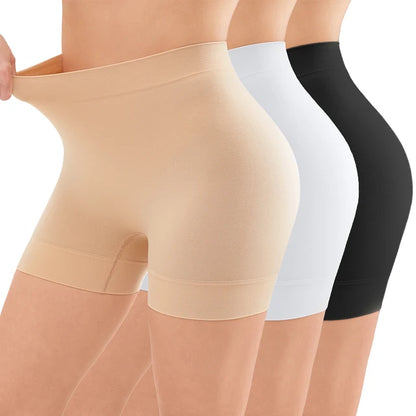 3 Pieces Anti Chafing Seamless Soft Yoga Style Women Shorts