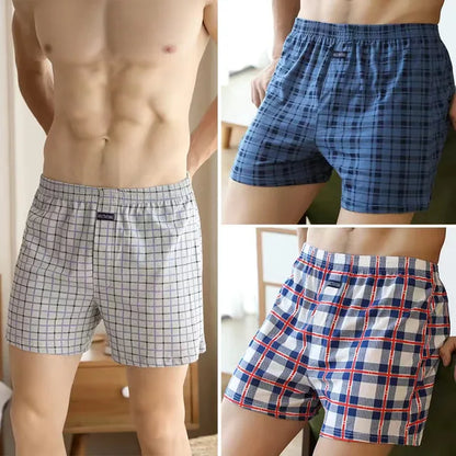 3 Pieces Set Magical Touch Comfort Breathable Classic Boxers For Men