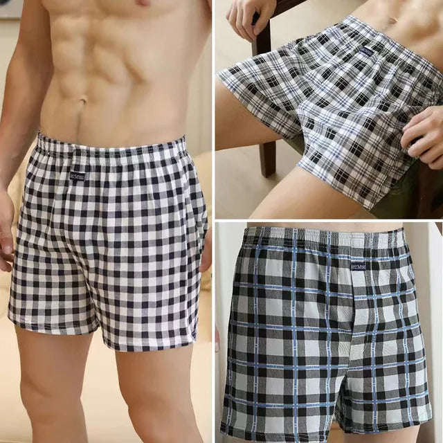 3 Pieces Set Magical Touch Comfort Breathable Classic Boxers For Men