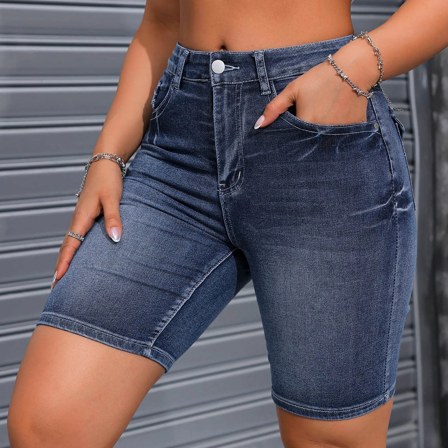 New Summer Fashion Stretch Denim Jeans