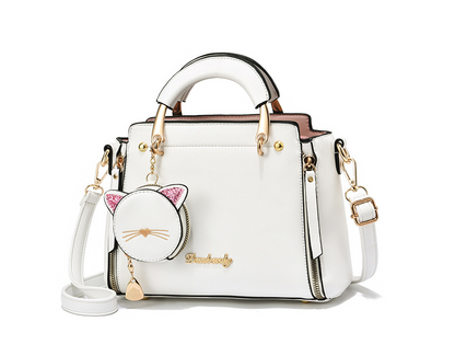 Sweet Cat Whimsy Handbag