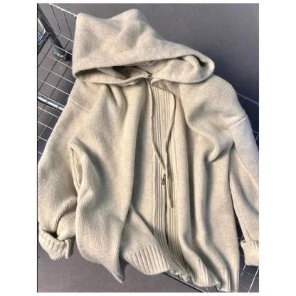 Casual Long Sleeve Grey Hoodies