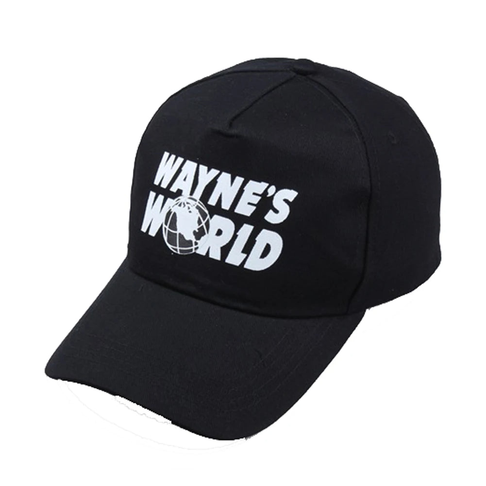 Wayne’s World Snapback Hat – Cotton Baseball Cap for Men & Women, Hip Hop Trucker Dad Hat