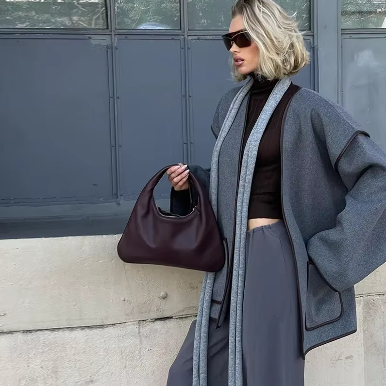 Autumn Essence Belted Coat