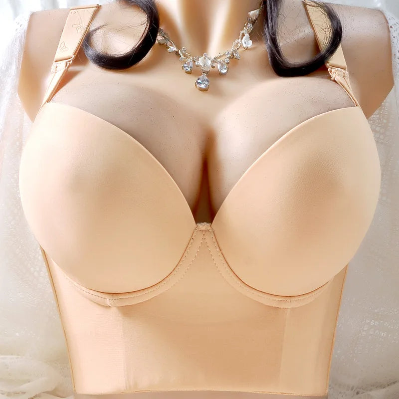 Deep Cup Full Back Coverage Bras