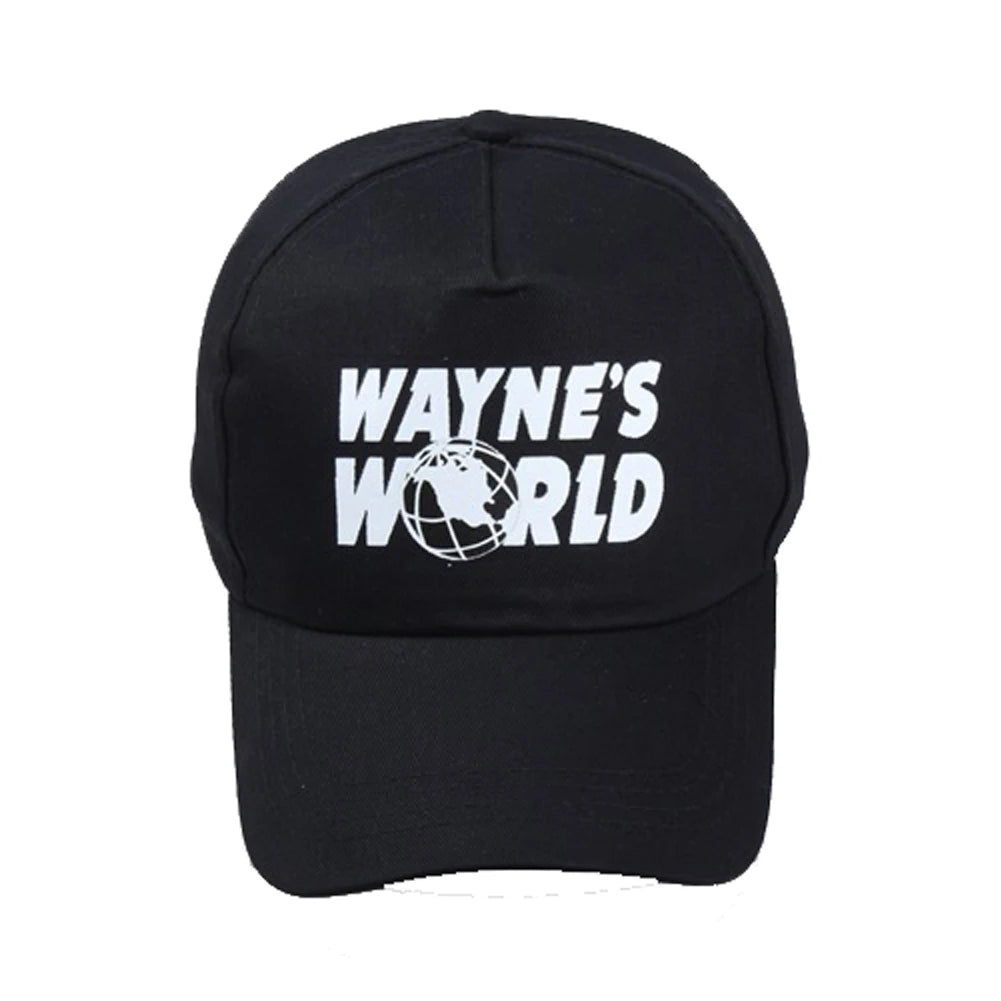 Wayne’s World Snapback Hat – Cotton Baseball Cap for Men & Women, Hip Hop Trucker Dad Hat