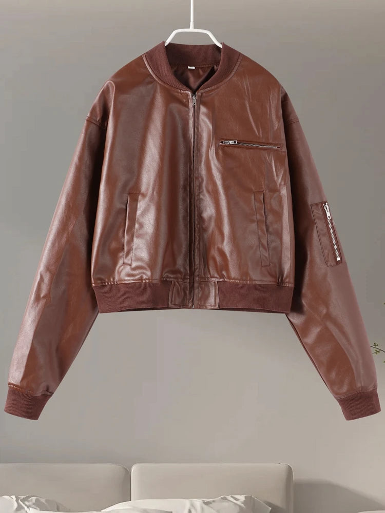 New Vintage Leather Bomber Jackets