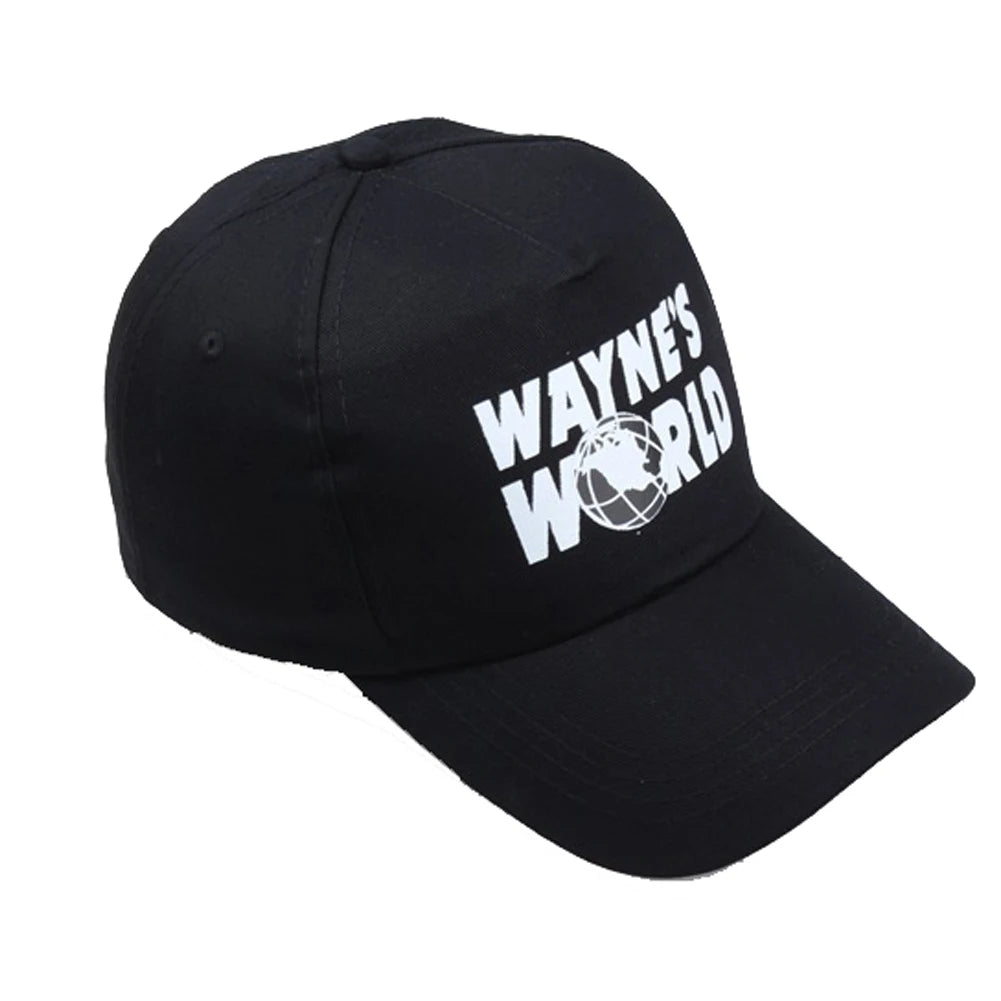 Wayne’s World Snapback Hat – Cotton Baseball Cap for Men & Women, Hip Hop Trucker Dad Hat