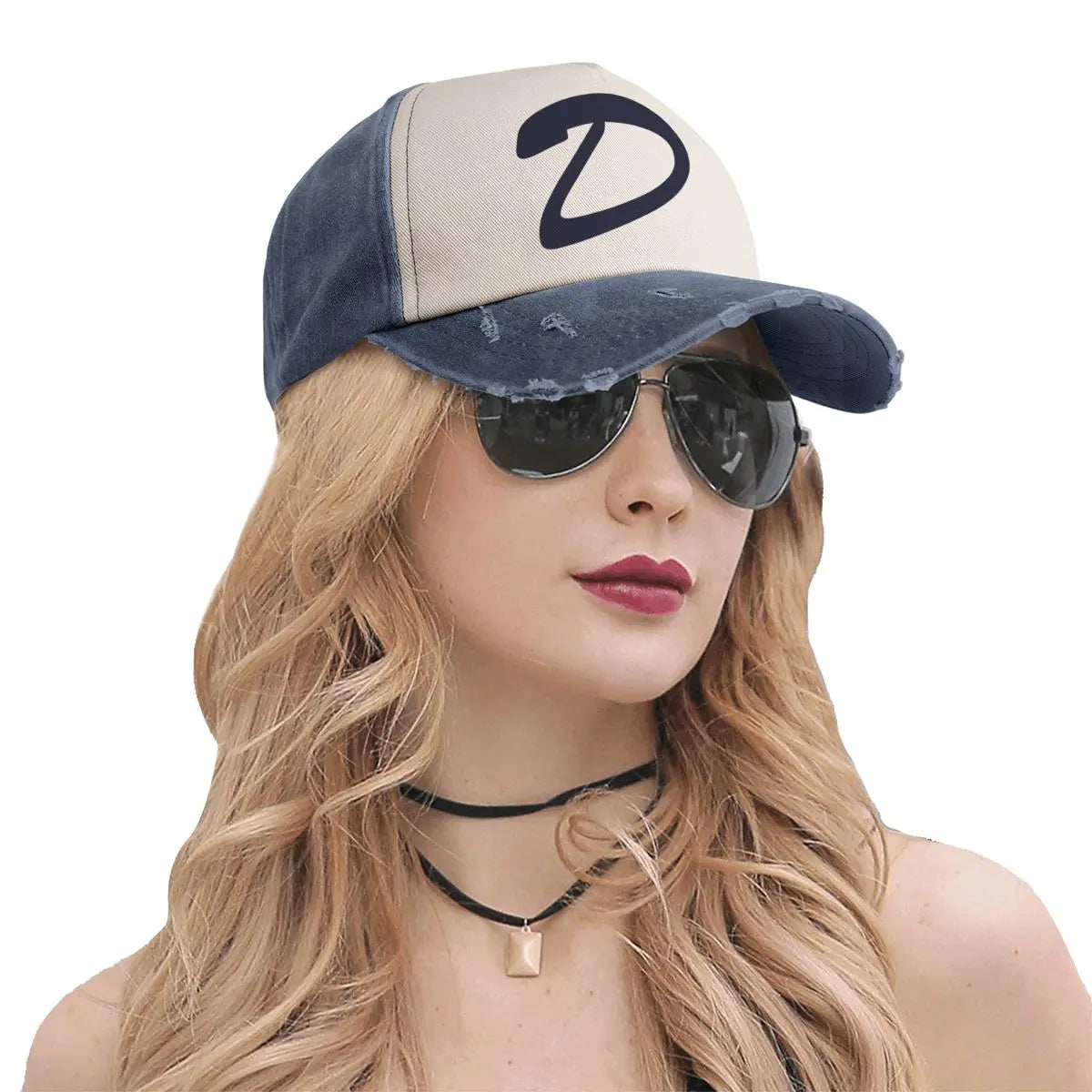 The Walking Dead Clementine Baseball Cap – Unisex Distressed Denim Snapback, Adjustable Summer Hat