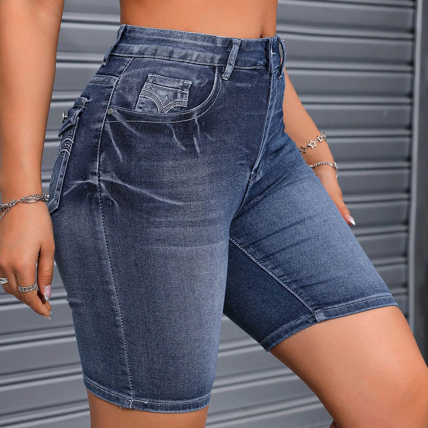 New Summer Fashion Stretch Denim Jeans