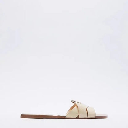 Designer Flat Bottom Slippers For Women