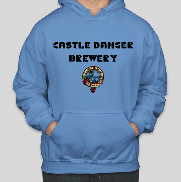 CASTLE DANGER BREWERY Printed COTTON Hoodies