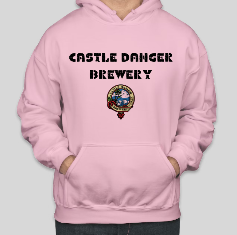 CASTLE DANGER BREWERY Printed COTTON Hoodies