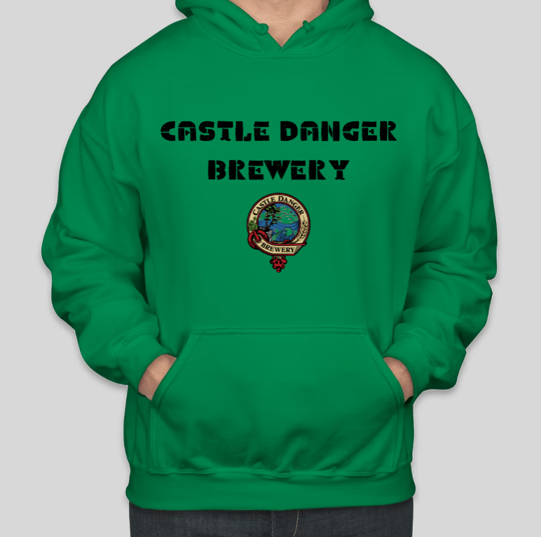 CASTLE DANGER BREWERY Printed COTTON Hoodies