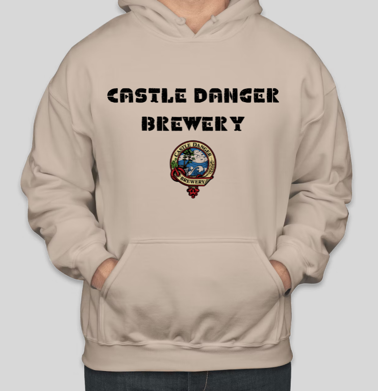 CASTLE DANGER BREWERY Printed COTTON Hoodies