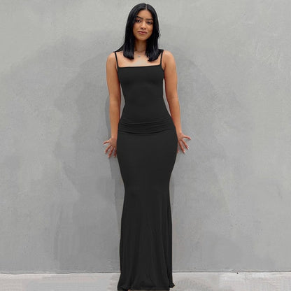 Sexy Bodycon Party Club Style Backless Evening Maxi Dress