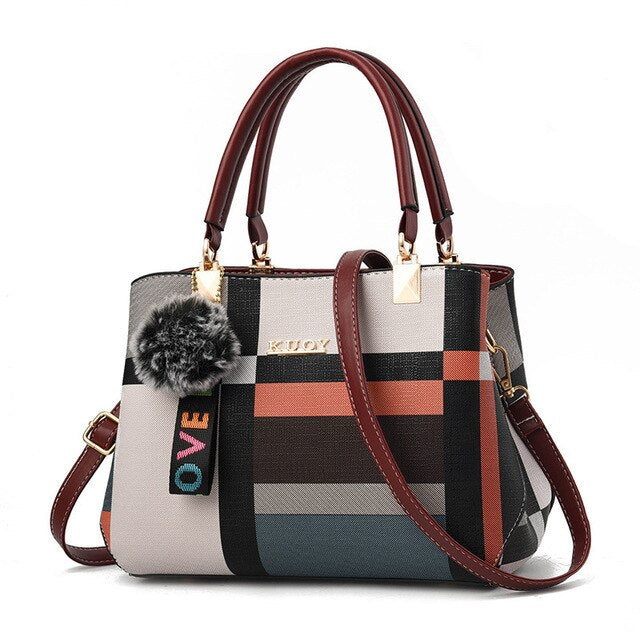 Plaid Perfection: Luxury Handbag