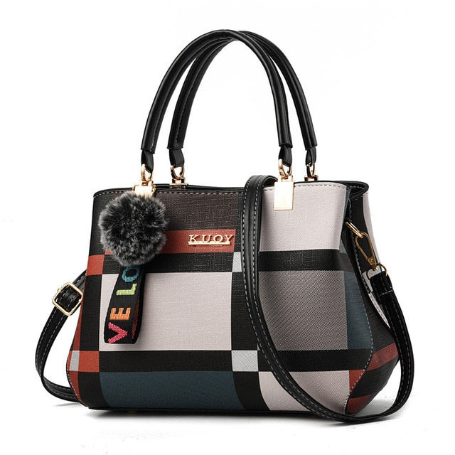 Plaid Perfection: Luxury Handbag