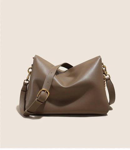 Luxe Korean Leather Shoulder Bag