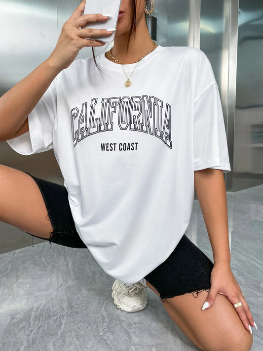California West Coast Cotton Cool T-Shirts