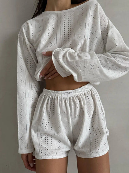 Korean Chic Shorts Set