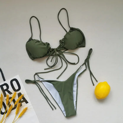 Sexy Comfortable Pusp Up Bikini Set