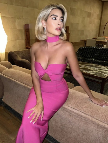 Elegant Barbie Evening Party Dress