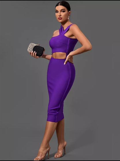 Purple Perfection Evening Dress
