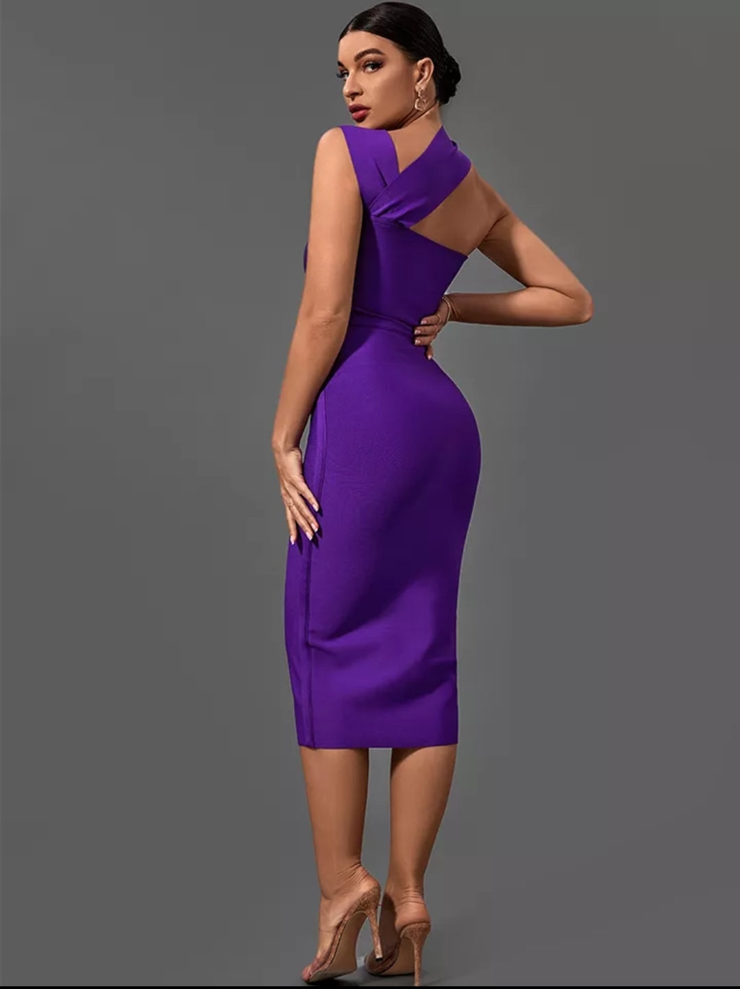 Purple Perfection Evening Dress