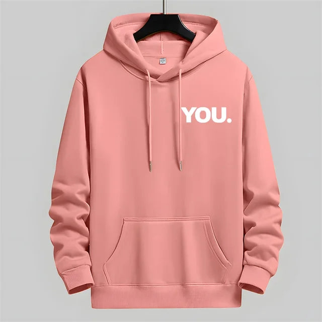 ONLY YOU Printed Simple Casual Hoodies