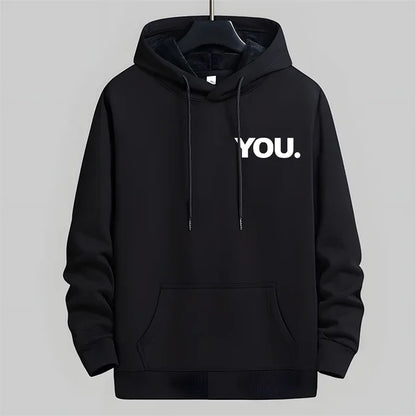 ONLY YOU Printed Simple Casual Hoodies
