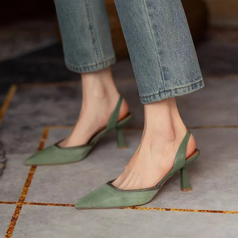 New Pointed Toe Sexy High Heels Women Summer Shoes