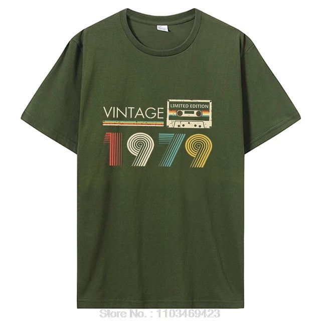 Vintage Radio 1979 Cool Cotton T-Shirts
