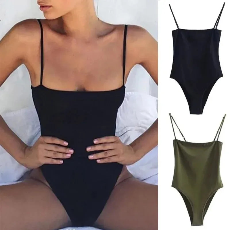 New Black One Piece Bikinis