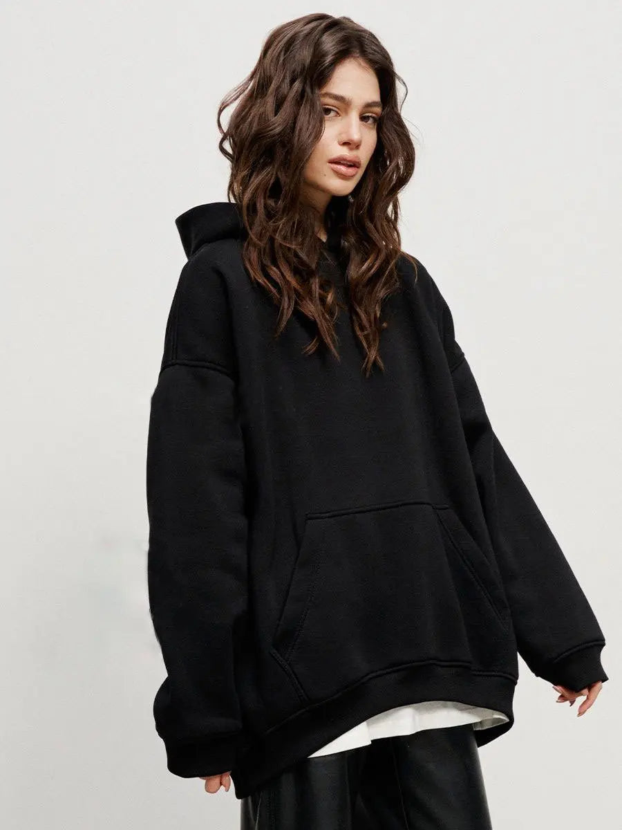 High Quality Cotton Simple Hoodies