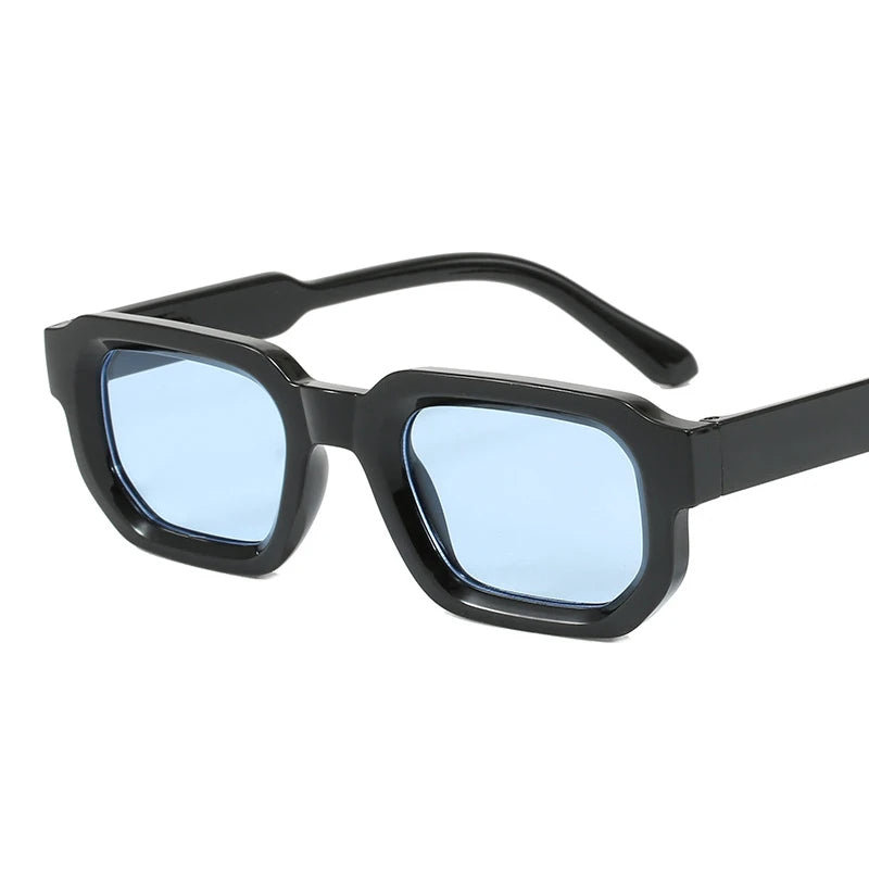 Vintage Rectangle Sunglasses - Retro UV400 Fashion Eyewear for Men & Women, Luxury Design Shades