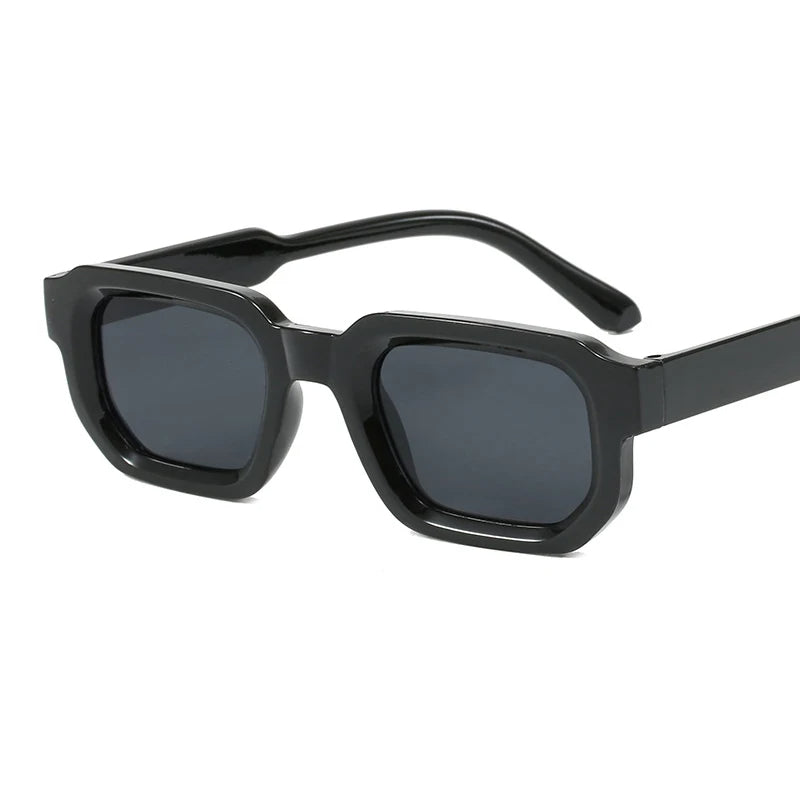 Vintage Rectangle Sunglasses - Retro UV400 Fashion Eyewear for Men & Women, Luxury Design Shades