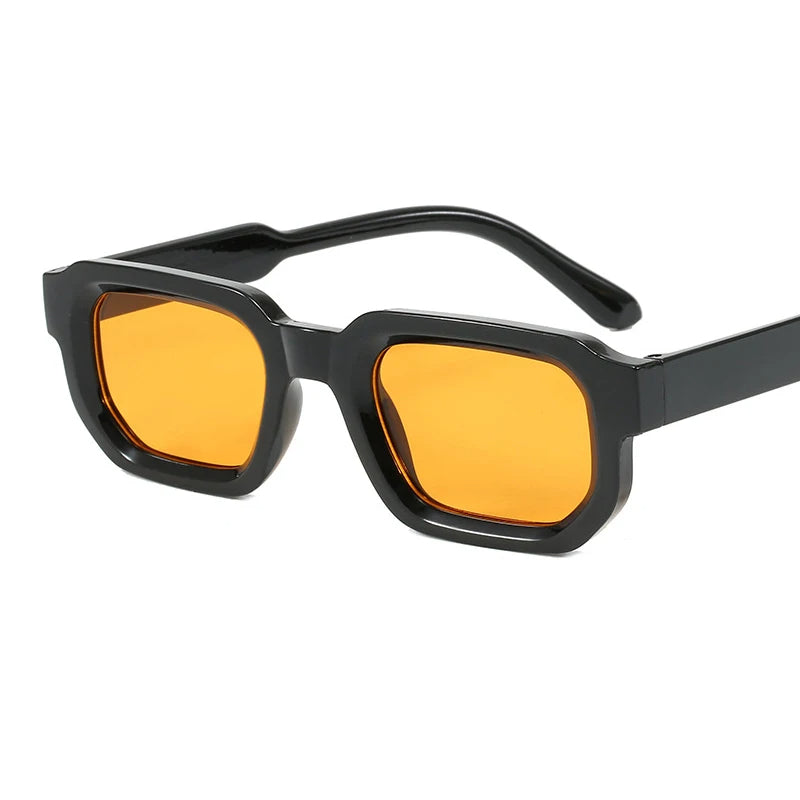 Vintage Rectangle Sunglasses - Retro UV400 Fashion Eyewear for Men & Women, Luxury Design Shades