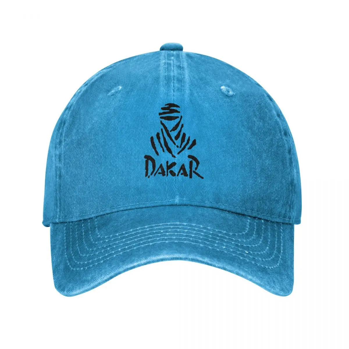 Off Road D-Dakares Racing Distressed Cotton Baseball Cap - Unisex Snapback Hat for Casual Outdoor Workouts & Gifts