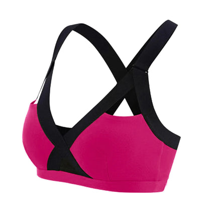 2025 Crisscross Strappy Sports Bra for Women Push Up Wirefree Padded Gym & Yoga Workout Activewear