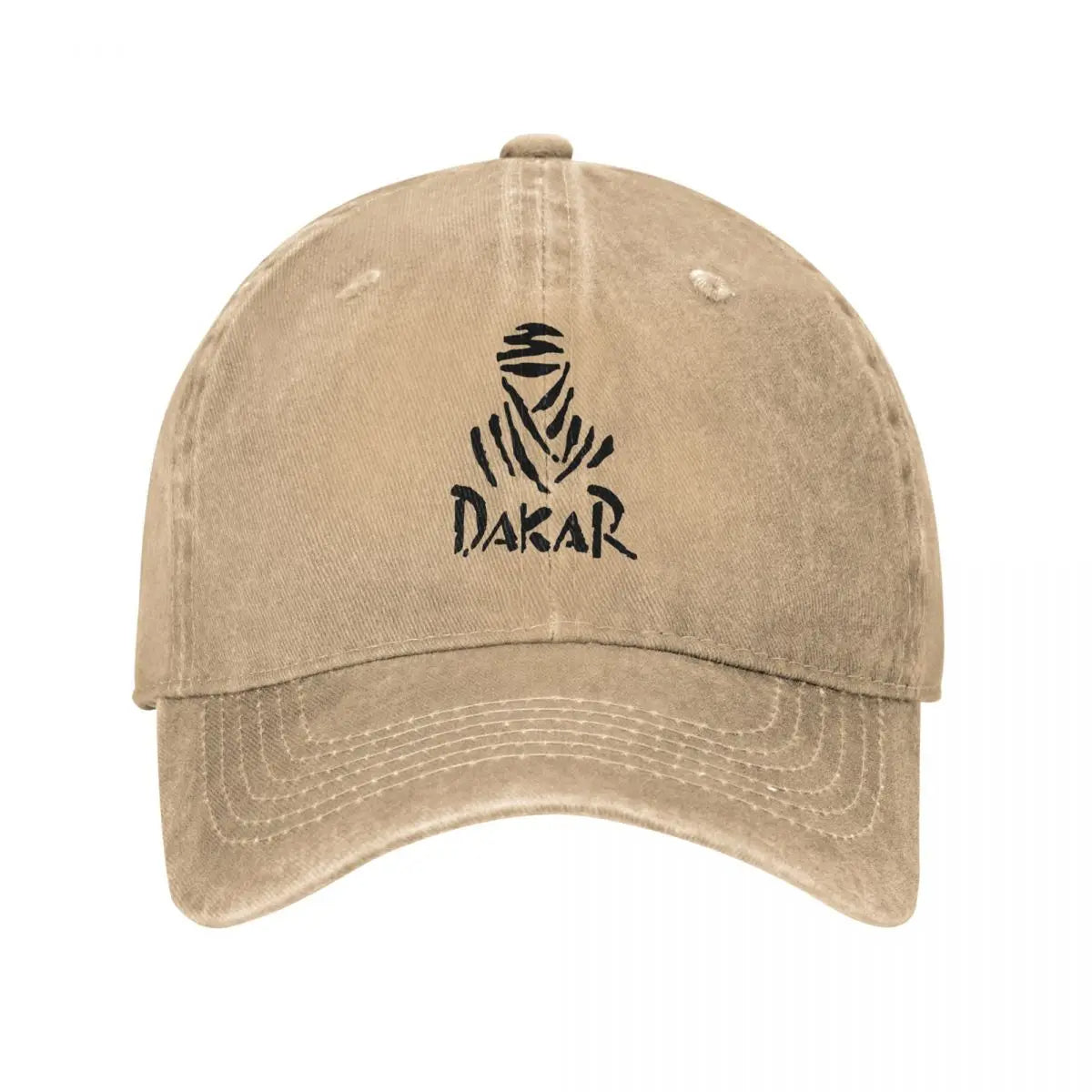 Off Road D-Dakares Racing Distressed Cotton Baseball Cap - Unisex Snapback Hat for Casual Outdoor Workouts & Gifts