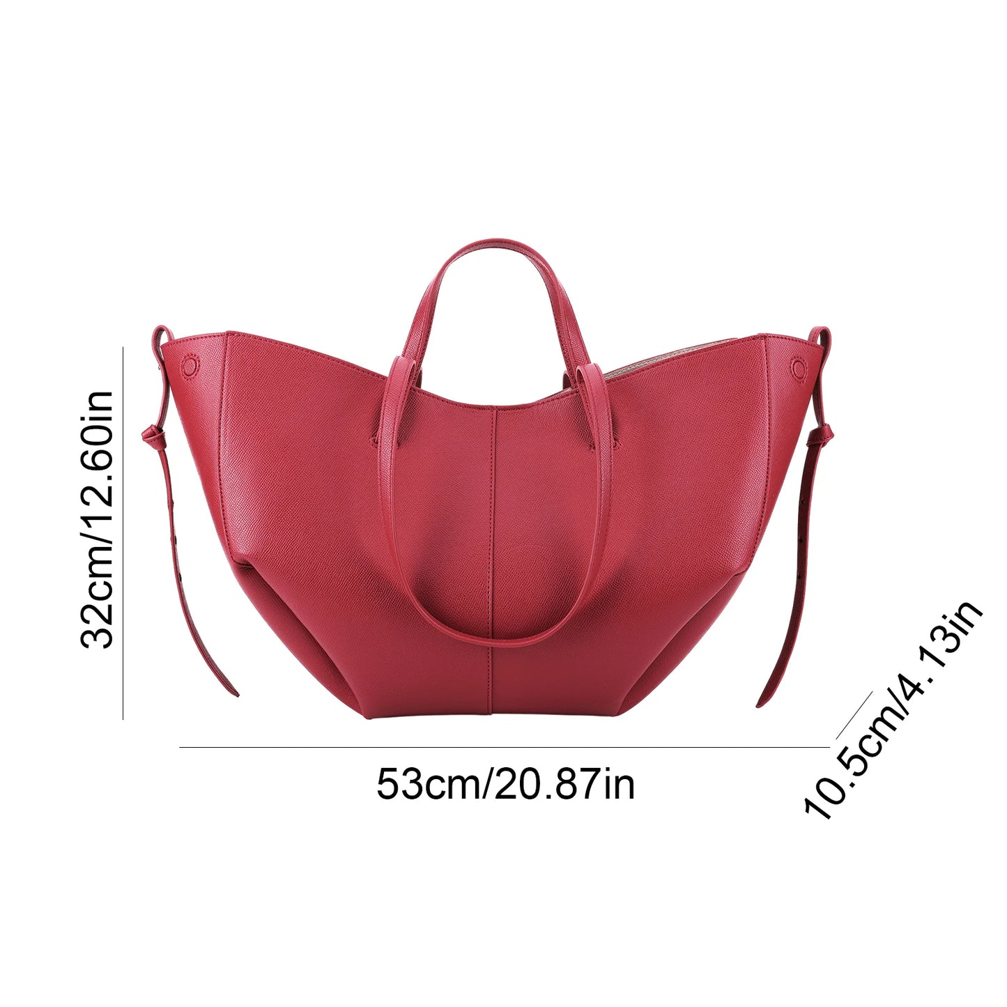 Luxury Large Capacity Leather Tote Bags