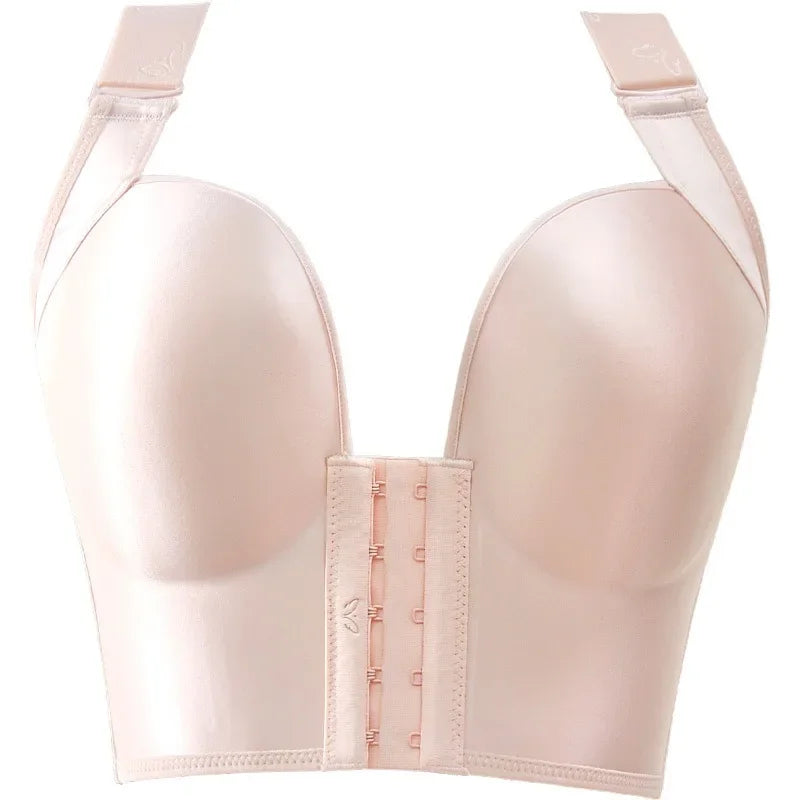 Plus Size Front Buckle Closure Bras