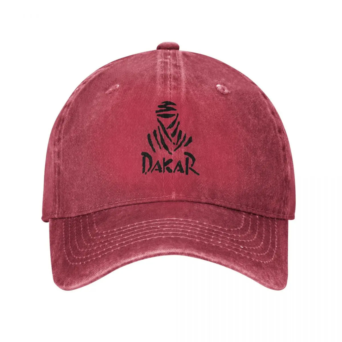 Off Road D-Dakares Racing Distressed Cotton Baseball Cap - Unisex Snapback Hat for Casual Outdoor Workouts & Gifts