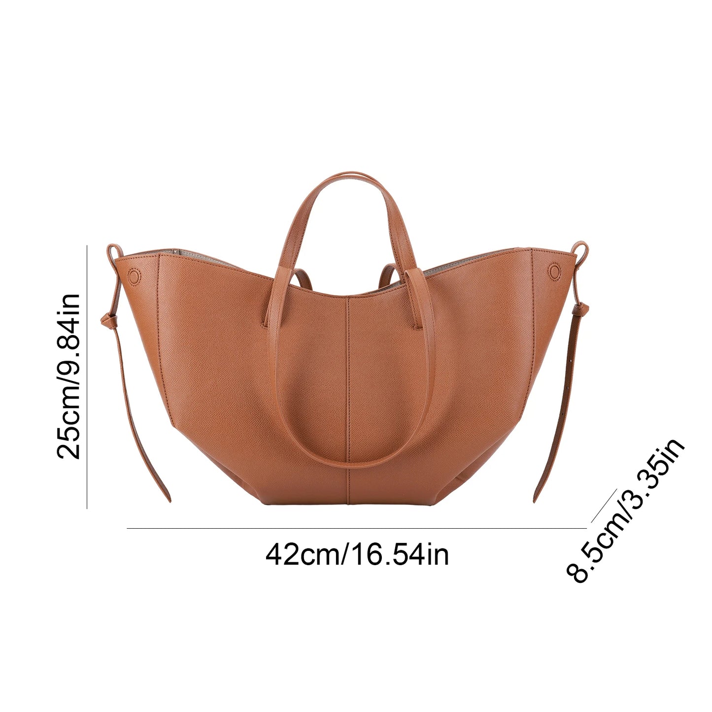 Luxury Large Capacity Leather Tote Bags