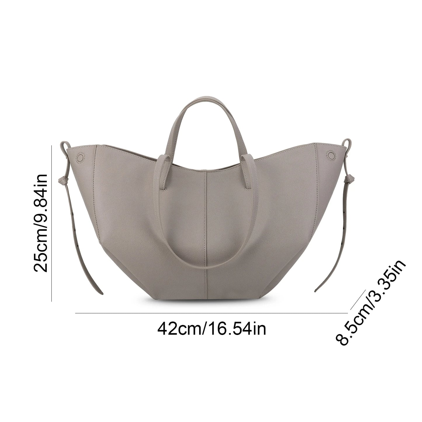 Luxury Large Capacity Leather Tote Bags